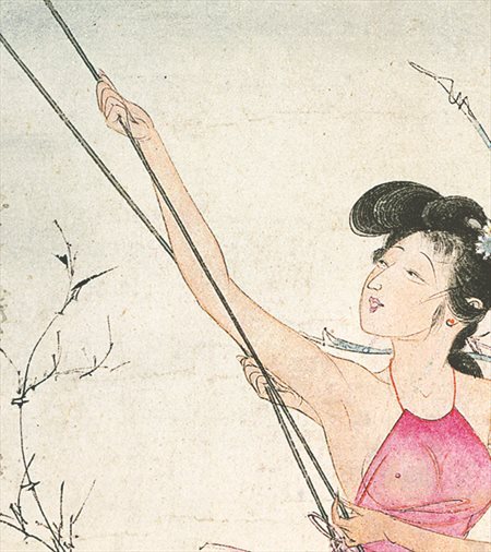 静海-胡也佛的仕女画和最知名的金瓶梅秘戏图